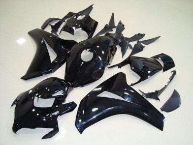 Glänzend Schwarz Honda CBR 1000 RR 2008-2011 Motorrad Verkleidung