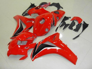 Rot Schwarz Silber Honda CBR 1000 RR 2008-2011 Motorrad Verkleidungen