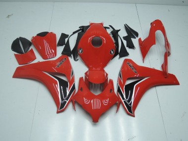 Rot und Goldschwarz Honda CBR 1000 RR 2008-2011 Motorrad Verkleidungen