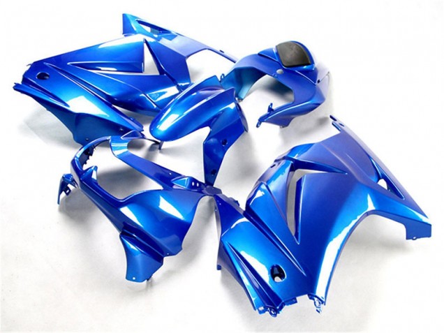 Blau Kawasaki EX250 2008-2012 Motorrad Verkleidung Blau Kawasaki EX250 2008-2012 Motorrad Verkleidung