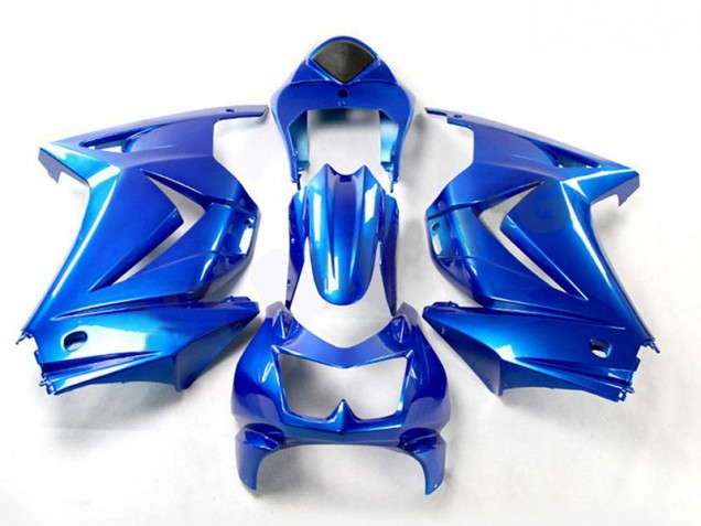 Blau Kawasaki EX250 2008-2012 Motorrad Verkleidung Blau Kawasaki EX250 2008-2012 Motorrad Verkleidung