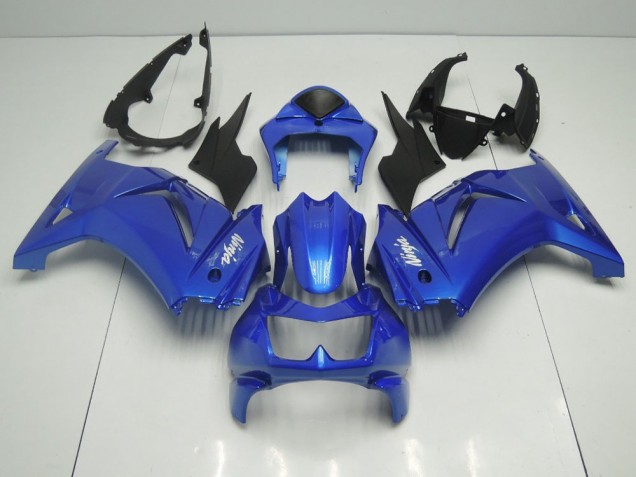 Blau Kawasaki ZX 250R 2008-2012 Motorrad Verkleidungen Blau Kawasaki ZX 250R 2008-2012 Motorrad Verkleidungen