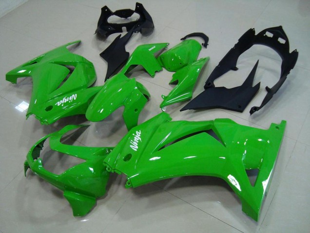 Grün Kawasaki ZX 250R 2008-2012 Motorrad Verkleidungen Grün Kawasaki ZX 250R 2008-2012 Motorrad Verkleidungen