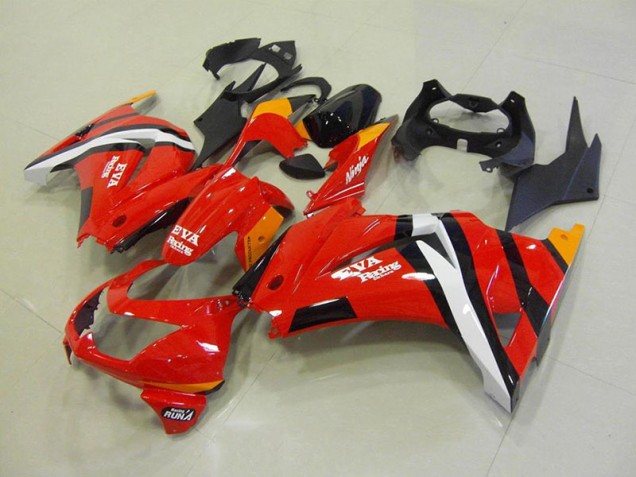 Rot Schwarz Kawasaki ZX 250R 2008-2012 Motorrad Verkleidung
