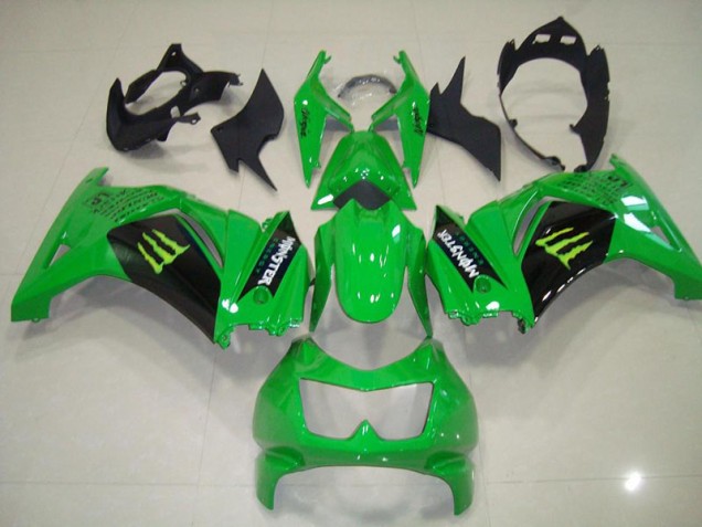 Grünes Monster Kawasaki ZX 250R 2008-2012 Motorrad Verkleidungen