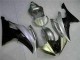 Silber Schwarz Yamaha R6 2008-2016 Motorrad Verkleidungen Silber Schwarz Yamaha R6 2008-2016 Motorrad Verkleidungen
