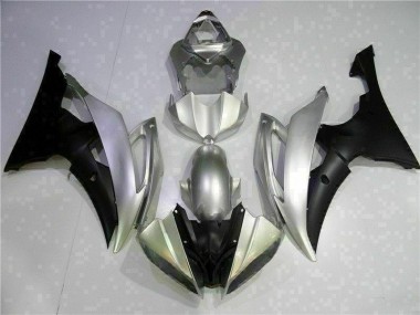 Silber Schwarz Yamaha R6 2008-2016 Motorrad Verkleidungen