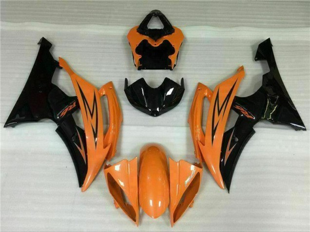 Orange Yamaha R6 2008-2016 Motorrad Verkleidung Orange Yamaha R6 2008-2016 Motorrad Verkleidung