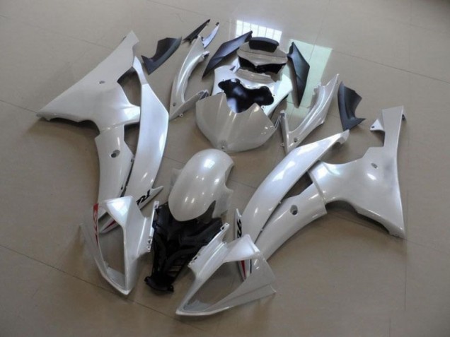Perl Weiß Yamaha R6 2008-2016 Motorrad Verkleidung Perl Weiß Yamaha R6 2008-2016 Motorrad Verkleidung
