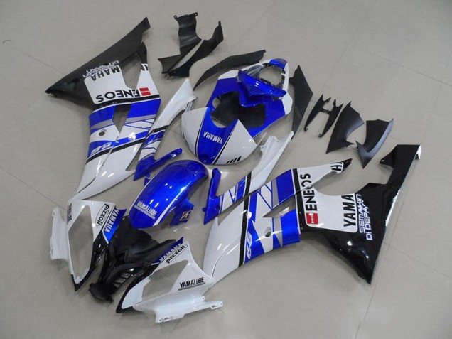 Blau Blau Weiß ENEOS Yamaha R6 2008-2016 Motorrad Verkleidungen Blau Blau Weiß ENEOS Yamaha R6 2008-2016 Motorrad Verkleidungen