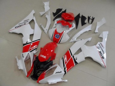 Rot Weiß OEM Stil Yamaha R6 2008-2016 Motorrad Verkleidungen