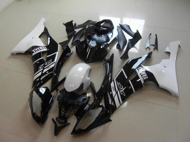 Weiß Schwarz Yamaha R6 2008-2016 Motorrad Verkleidungen Komplett Sets Weiß Schwarz Yamaha R6 2008-2016 Motorrad Verkleidungen Komplett Sets