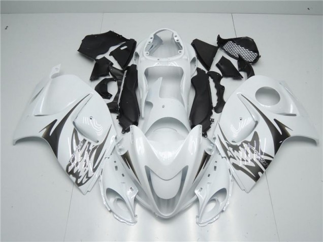 Weiß Suzuki GSXR 1300 Hayabusa 2008-2019 Motorrad Verkleidungen Weiß Suzuki GSXR 1300 Hayabusa 2008-2019 Motorrad Verkleidungen