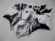 Weiß Silber Schwarz Honda CBR 600 RR 2009-2012 Motorrad Verkleidungen Weiß Silber Schwarz Honda CBR 600 RR 2009-2012 Motorrad Verkleidungen