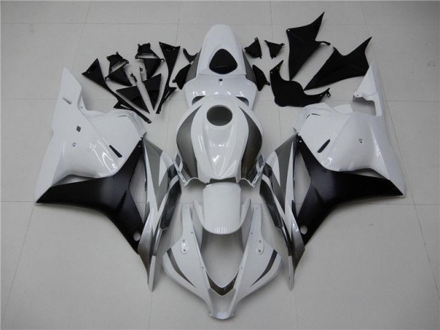 Weiß Silber Schwarz Honda CBR 600 RR 2009-2012 Motorrad Verkleidungen