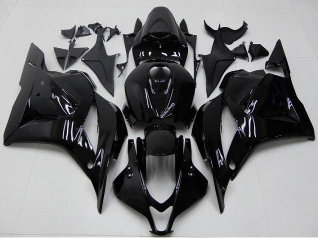 Glänzend Schwarz Honda CBR 600 RR 2009-2012 Motorrad Verkleidungen