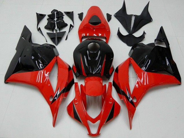 Rot Schwarz Honda CBR 600 RR 2009-2012 Motorrad Vollverkleidung Rot Schwarz Honda CBR 600 RR 2009-2012 Motorrad Vollverkleidung