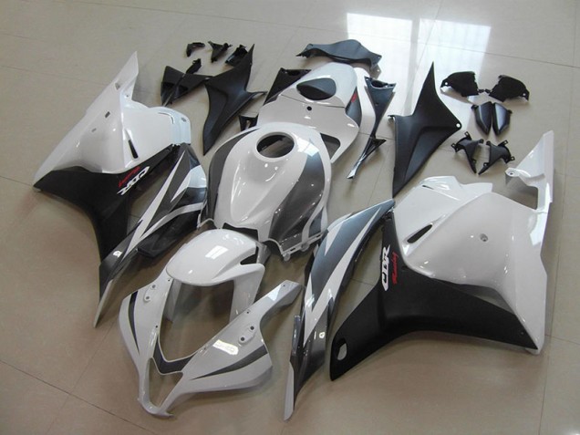 Weiß Schwarz Grau Honda CBR 600 RR 2009-2012 Motorrad Verkleidungen Weiß Schwarz Grau Honda CBR 600 RR 2009-2012 Motorrad Verkleidungen