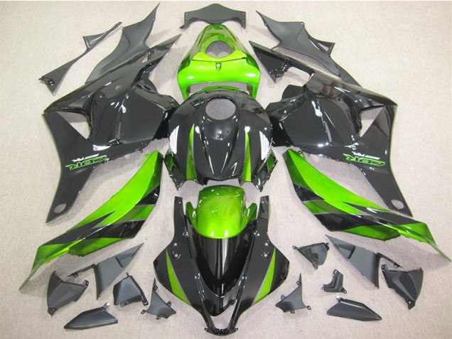 Schwarz Grün Honda CBR 600 RR 2009-2012 Motorrad Vollverkleidung