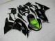 Schwarz Grün Kawasaki ZX6R 2009-2012 Motorrad Verkleidung Schwarz Grün Kawasaki ZX6R 2009-2012 Motorrad Verkleidung