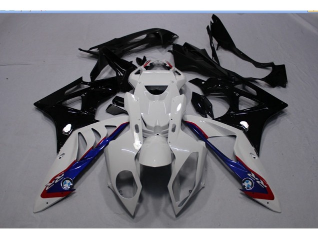 Weiß Schwarz Blau BMW S1000RR 2009-2014 Motorrad Verkleidungen Weiß Schwarz Blau BMW S1000RR 2009-2014 Motorrad Verkleidungen