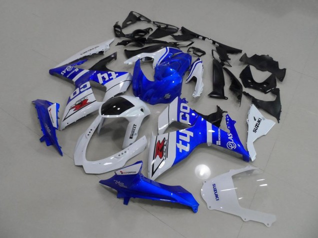 Blau Tyco Suzuki GSXR 1000 K9 2009-2016 Motorrad Verkleidung Blau Tyco Suzuki GSXR 1000 K9 2009-2016 Motorrad Verkleidung