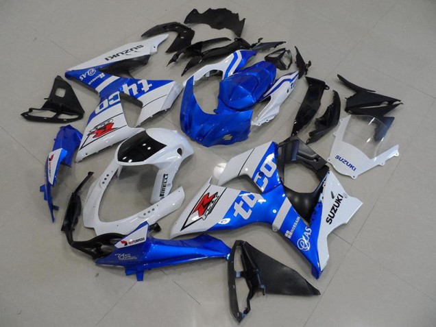 Blau Tyco Suzuki GSXR 1000 K9 2009-2016 Motorrad Vollverkleidung Blau Tyco Suzuki GSXR 1000 K9 2009-2016 Motorrad Vollverkleidung