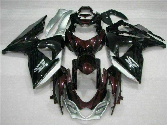 Braun Schwarz Suzuki GSXR 1000 K9 2009-2016 Motorrad Verkleidung Braun Schwarz Suzuki GSXR 1000 K9 2009-2016 Motorrad Verkleidung
