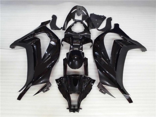 Matt Schwarz Kawasaki ZX10R 2011-2015 Motorrad Verkleidungen Matt Schwarz Kawasaki ZX10R 2011-2015 Motorrad Verkleidungen