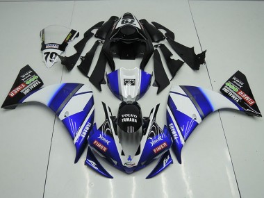 Blau Schwarz Sterilgarda Yamaha R1 2012-2014 Motorrad Verkleidungen