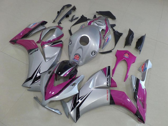 Silber Rosa Honda CBR 1000 RR 2012-2016 Motorrad Verkleidungen