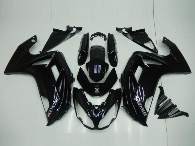 Glänzend Schwarz Kawasaki EX650 2012-2016 Motorrad Verkleidungen Glänzend Schwarz Kawasaki EX650 2012-2016 Motorrad Verkleidungen