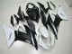 Weiß Schwarz Kawasaki ZX6R 2013-2018 Motorrad Verkleidung Weiß Schwarz Kawasaki ZX6R 2013-2018 Motorrad Verkleidung