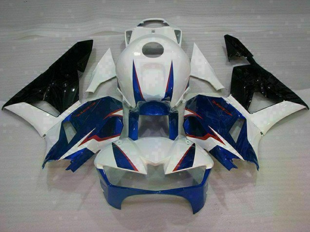 Blau Weiß Honda CBR 600 RR 2013-2023 Motorrad Verkleidungen