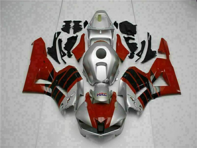 Rot Silber Honda CBR 600 RR 2013-2023 Motorrad Verkleidungen