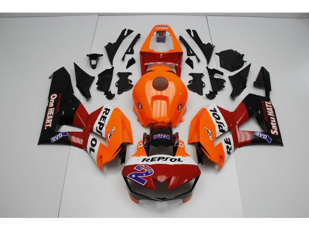 Repsol Honda CBR 600 RR 2013-2023 Motorrad Verkleidung Repsol Honda CBR 600 RR 2013-2023 Motorrad Verkleidung