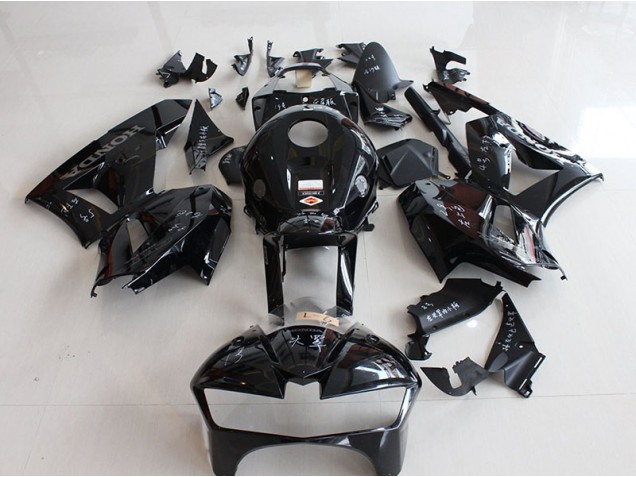 Schwarz Honda CBR 600 RR 2013-2023 Motorrad Verkleidungen