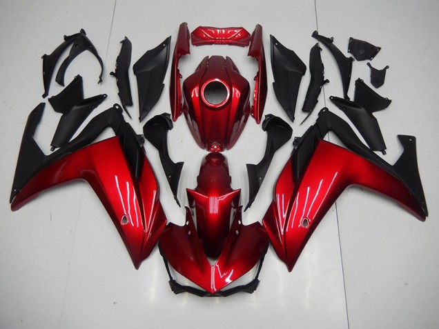 Rot Schwarz Yamaha R3 2015-2022 Motorrad Verkleidungen Rot Schwarz Yamaha R3 2015-2022 Motorrad Verkleidungen