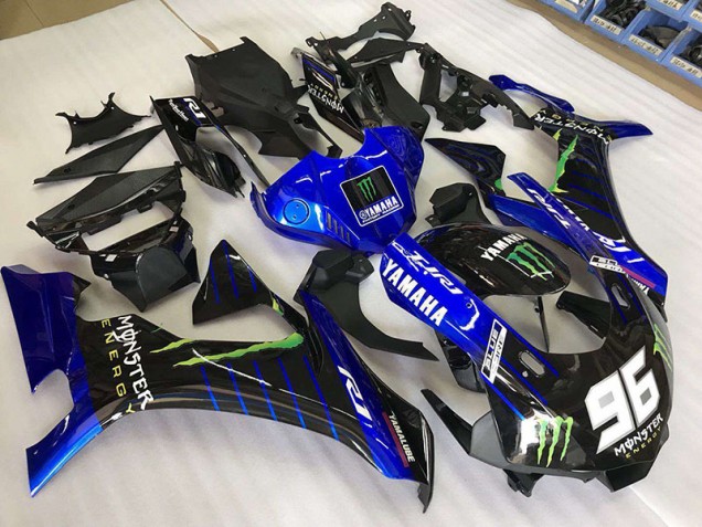 Monster Energy Yamaha R1 2015-2019 Motorrad Verkleidungen Monster Energy Yamaha R1 2015-2019 Motorrad Verkleidungen