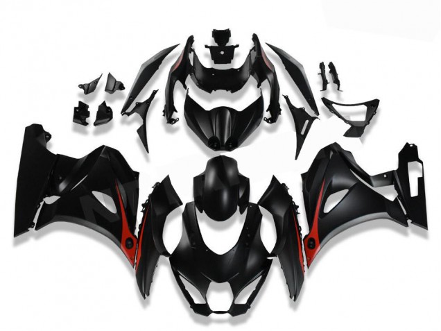Schwarz Rot Suzuki GSXR 1000 2017-2023 Motorrad Verkleidungen